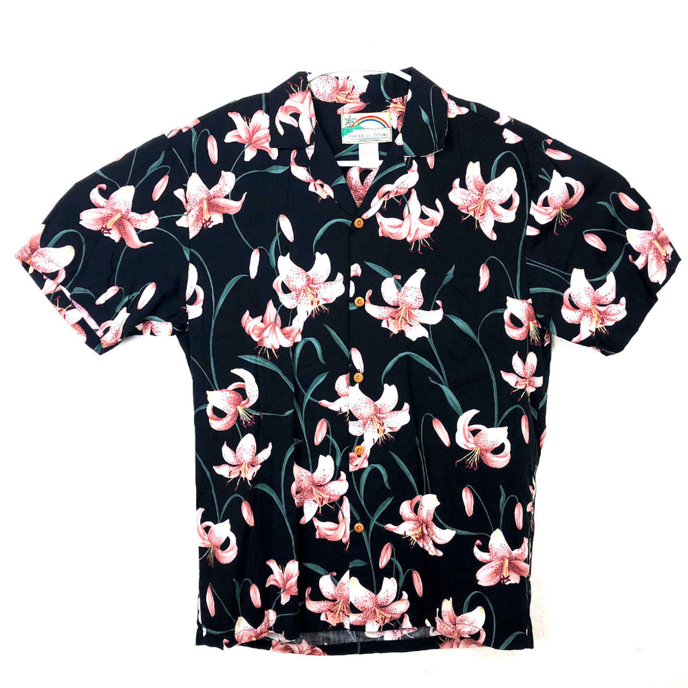 Vintage Paradise Found Magnum PI Mens Short Sleeve